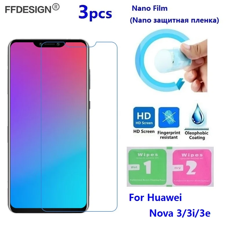 For Huawei Nova 3 3i 3e (Not Glass) LCD Screen Protector Nano Film For Huawei Nova 3 3i 3e Protective Film Protect Cover Foil
For Huawei Nova 3 3i 3e (Not Glass) LCD Screen Protector Nano Film For Huawei Nova 3 3i 3e Protective Film Protect Cover Foil