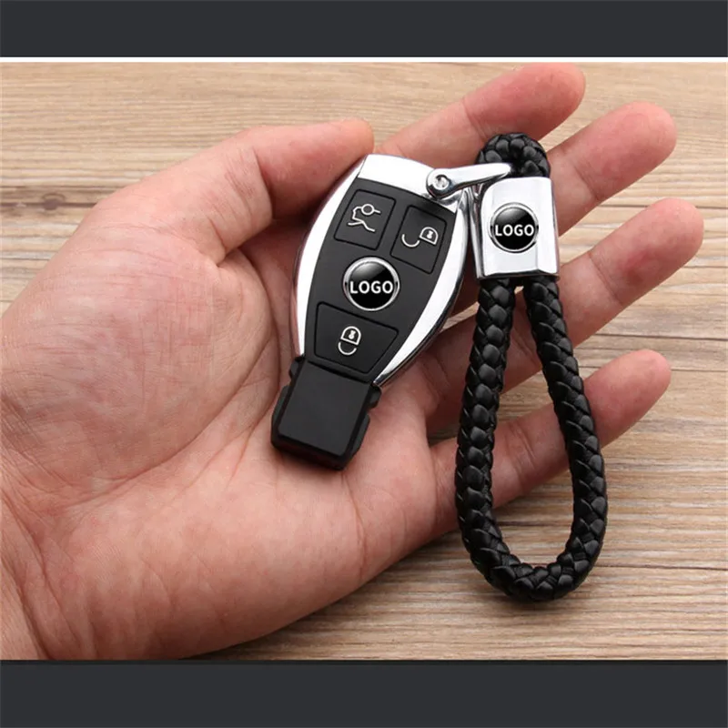 Car Keyring For Mercedes-Benz For AUDI For BMW 3D Logo Business Keychain Braided Genuine Leather Zinc Alloy Car Key Ring
Car Keyring For Mercedes-Benz For AUDI For BMW 3D Logo Business Keychain Braided Genuine Leather Zinc Alloy Car Key Ring