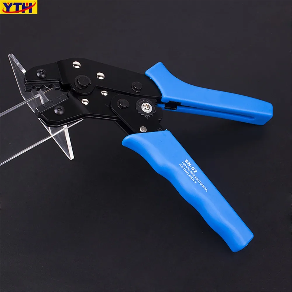 YTH crimping pliers SN-02 Wire joint crimping clamp ine clamp Mini European Style Crimping Plier high quality terminals crimping
YTH crimping pliers SN-02 Wire joint crimping clamp ine clamp Mini European Style Crimping Plier high quality terminals crimping