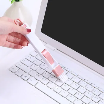 2 in 1 Household Cleaning Tool Brush Multi-Purpose Handle Brush Cleaning Brush Cleaner for Keyboard Toilet Bathroom Kitchen
2 in 1 Household Cleaning Tool Brush Multi-Purpose Handle Brush Cleaning Brush Cleaner for Keyboard Toilet Bathroom Kitchen