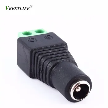 10Pcs/lot Power Plug DC 2.1x5.5mm Female Connector CCTV Camera socket Adapter adaptador
10Pcs/lot Power Plug DC 2.1x5.5mm Female Connector CCTV Camera socket Adapter adaptador