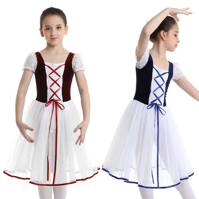 FEESHOW Kids Girls Ballet Tutu Dress Romantic Velvet Lace Short Bubble Sleeves Dresses Ballet Leotard Dance Wear Dress Costume
FEESHOW Kids Girls Ballet Tutu Dress Romantic Velvet Lace Short Bubble Sleeves Dresses Ballet Leotard Dance Wear Dress Costume