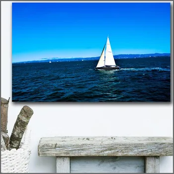 Large size Printing Oil Painting sailboat Floating to sea wall art canvas print pictures for living room and bedroom No Frame
Large size Printing Oil Painting sailboat Floating to sea wall art canvas print pictures for living room and bedroom No Frame