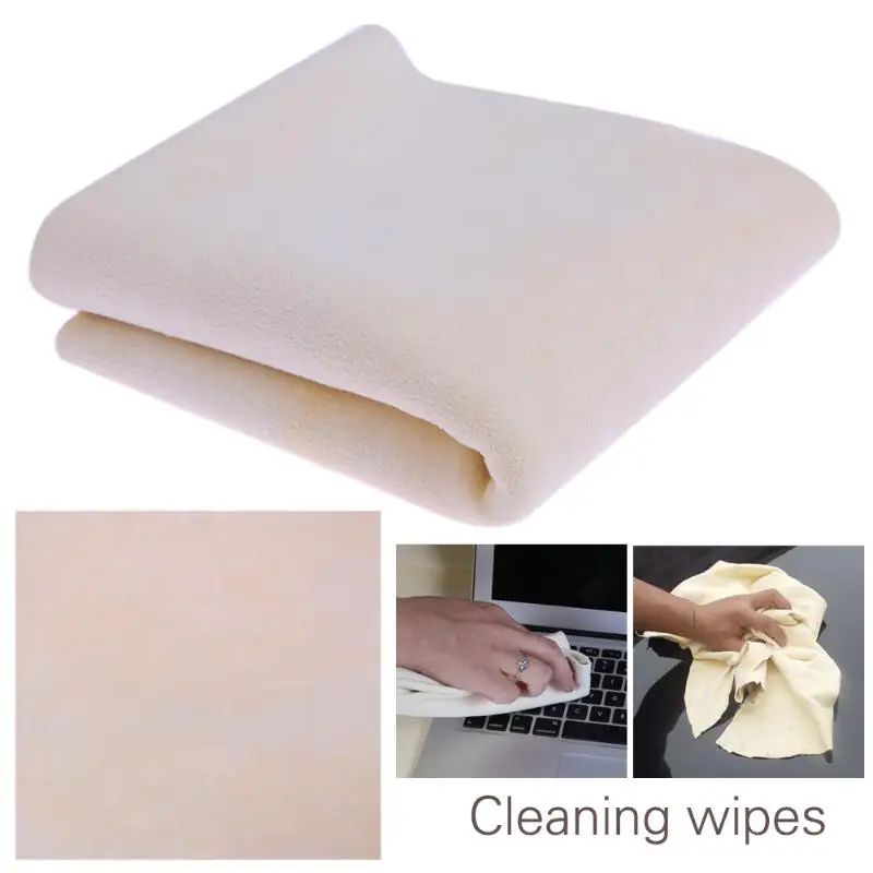 30*30cm Soft Goat Skin Car Washer Auto Windshield Cleaner Cloth Towel Genuine Leather Notebook Mobile Phone Screen Cleaning Wipe
30*30cm Soft Goat Skin Car Washer Auto Windshield Cleaner Cloth Towel Genuine Leather Notebook Mobile Phone Screen Cleaning Wipe