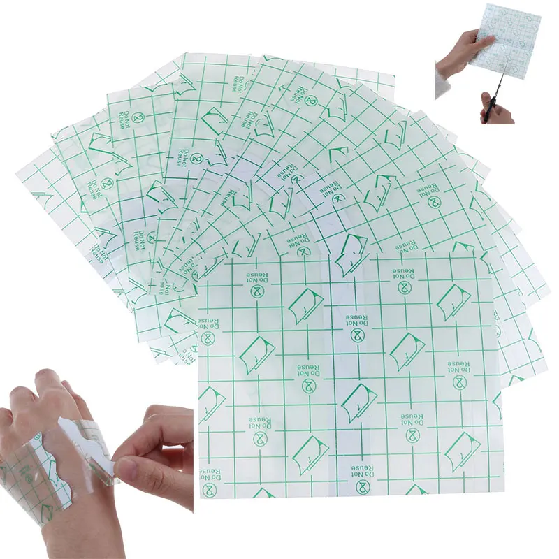10Pcs Medical Medicinal Wound Dressing Fixation Bandage Transparent Tape Adhesive Plaster Breathable Waterproof Anti-allergic
10Pcs Medical Medicinal Wound Dressing Fixation Bandage Transparent Tape Adhesive Plaster Breathable Waterproof Anti-allergic