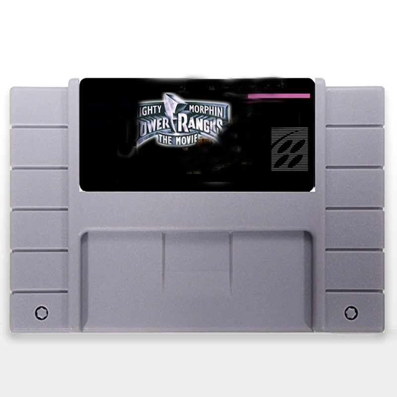 MightyMorphin the Movie 16 bit NTSC Big Gray Game Card For USA Version Game Player
MightyMorphin the Movie 16 bit NTSC Big Gray Game Card For USA Version Game Player