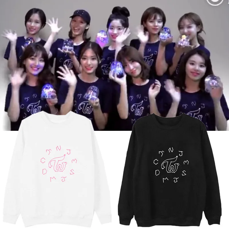 K-pop Twice Group TWISTAR Concert around the Weekly loose Collar Men and Women students Sweatshirts in autumn and winter
K-pop Twice Group TWISTAR Concert around the Weekly loose Collar Men and Women students Sweatshirts in autumn and winter