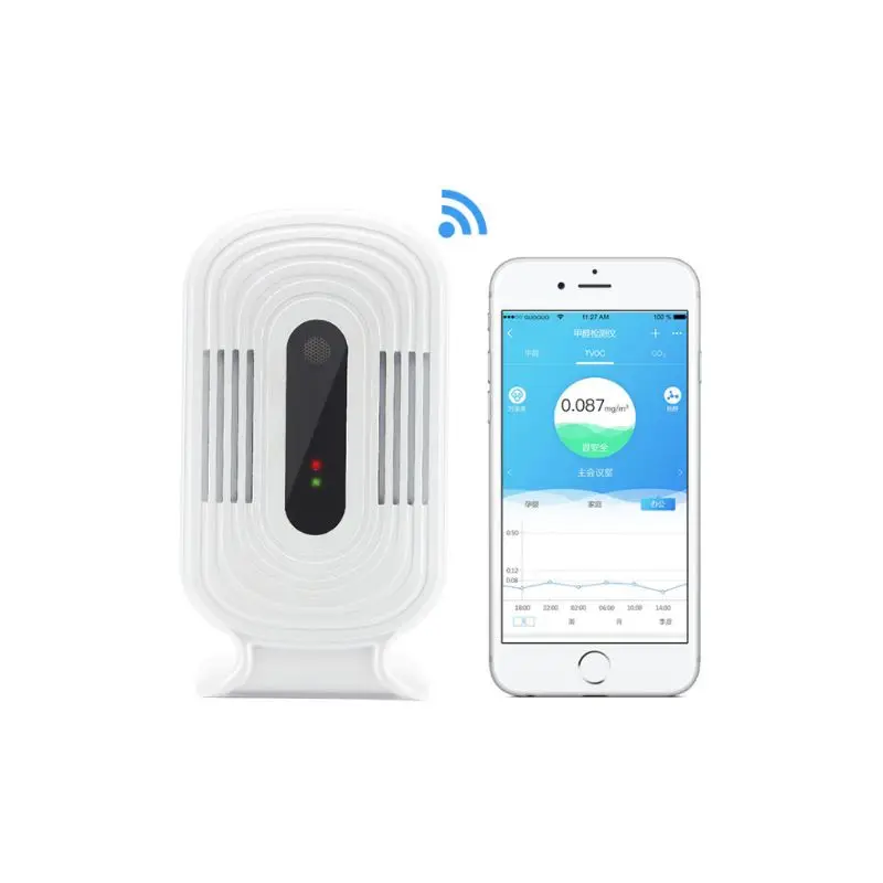 HCHO Detector Intelligent Portable Professional Digital Air Quality Monitor WiFi Smart APP Remote Control 24h Indoor Home Office
HCHO Detector Intelligent Portable Professional Digital Air Quality Monitor WiFi Smart APP Remote Control 24h Indoor Home Office