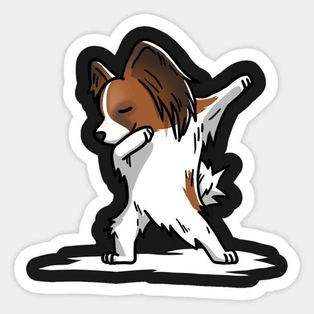 1PCS Funny Dabbing Papillon Dog Sticker PVC Car Sticker For skateboard refrigerator sticker Buy one get ten
1PCS Funny Dabbing Papillon Dog Sticker PVC Car Sticker For skateboard refrigerator sticker Buy one get ten