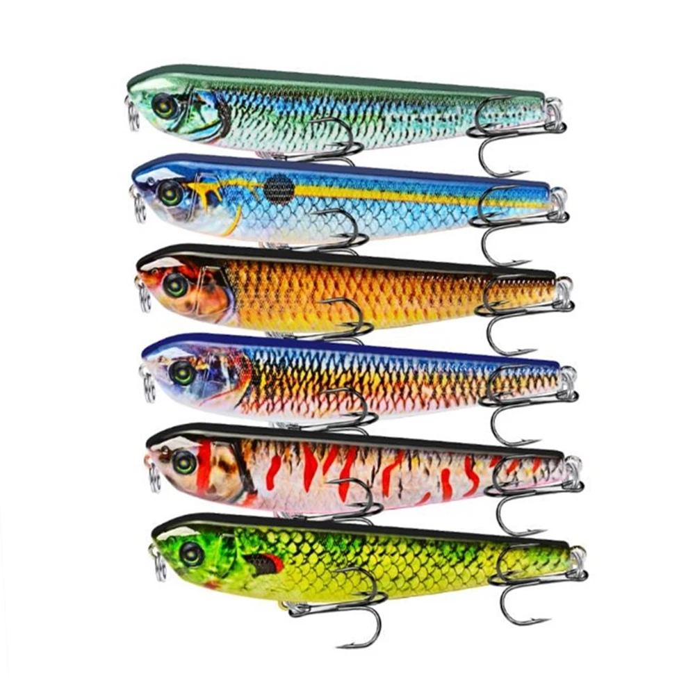 1pcs Topwater Fishing Lure Pencil Bait 9cm/8.5g High Quality ABS Model Plastic Wobbler Artificial Hard Bait Fishing Tackle
1pcs Topwater Fishing Lure Pencil Bait 9cm/8.5g High Quality ABS Model Plastic Wobbler Artificial Hard Bait Fishing Tackle