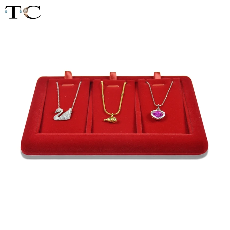 Red Velvet Jewelry Display Stand Pendant Holder Neclaces Organizer Show Case Rack 18*12*2cm
Red Velvet Jewelry Display Stand Pendant Holder Neclaces Organizer Show Case Rack 18*12*2cm