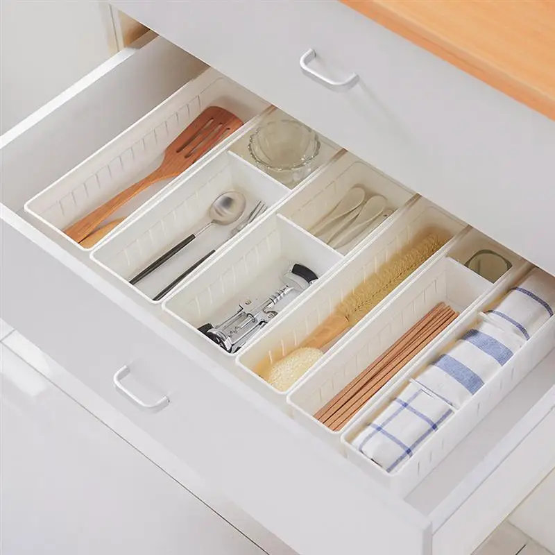 OUNONA 1 pc Drawer Organizer Separate Simple Plastic Durable Finishing Box Tableware Storage Box Cosmetics Container for Kitchen
OUNONA 1 pc Drawer Organizer Separate Simple Plastic Durable Finishing Box Tableware Storage Box Cosmetics Container for Kitchen