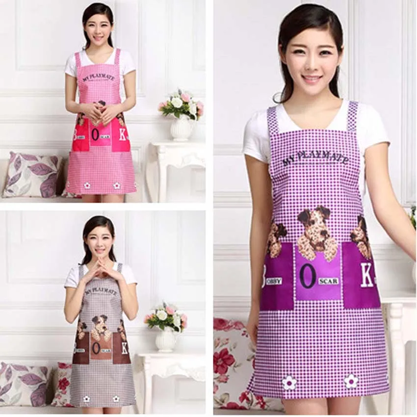 New Cute Women Lady Waterproof Bib Apron Dress Restaurant Home Kitchen with Pocket Cooking Cotton Smock Apron cute puppy Bib
New Cute Women Lady Waterproof Bib Apron Dress Restaurant Home Kitchen with Pocket Cooking Cotton Smock Apron cute puppy Bib