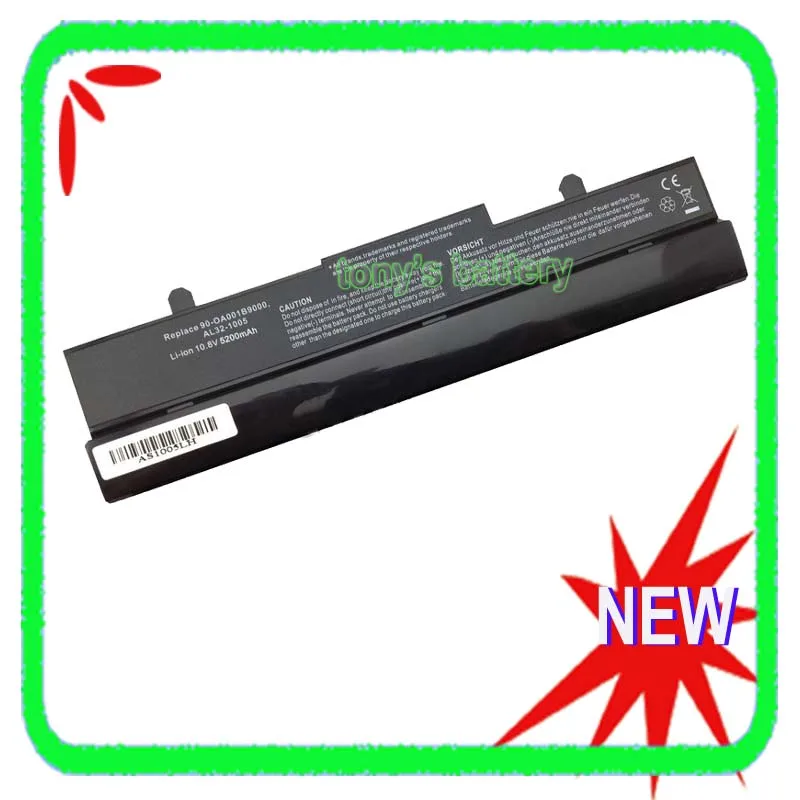 6 Cell AL31-1005 AL32-1005 Battery For Asus Eee PC R1000 1005H 1001 1101HA 1005P 1005PE 1005PQ Series PL31-1005 PL32-1005
6 Cell AL31-1005 AL32-1005 Battery For Asus Eee PC R1000 1005H 1001 1101HA 1005P 1005PE 1005PQ Series PL31-1005 PL32-1005