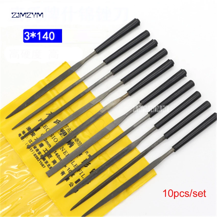10pcs/Set Stone Jewelers Diamond Wood Carving Craft Metal Needles Files Sewing Mini needle File Set With 10 Unique Shapes3*140mm
10pcs/Set Stone Jewelers Diamond Wood Carving Craft Metal Needles Files Sewing Mini needle File Set With 10 Unique Shapes3*140mm