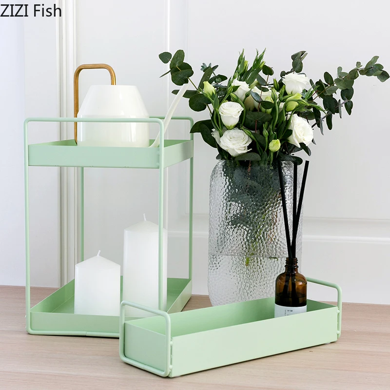 Matte Green Storage Bathroom Racks Home Decoration Jewelry Display Plate for Makeup/ Perfume/ Candle Holder Iron Shelf
Matte Green Storage Bathroom Racks Home Decoration Jewelry Display Plate for Makeup/ Perfume/ Candle Holder Iron Shelf