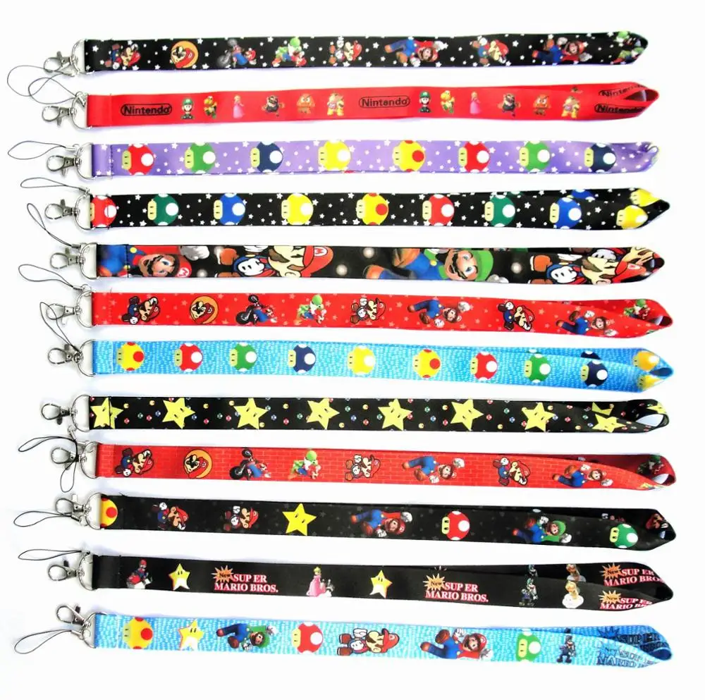 1 PCS Super Mario key lanyards id badge holder keychain straps for mobile phone Free Shipping
1 PCS Super Mario key lanyards id badge holder keychain straps for mobile phone Free Shipping