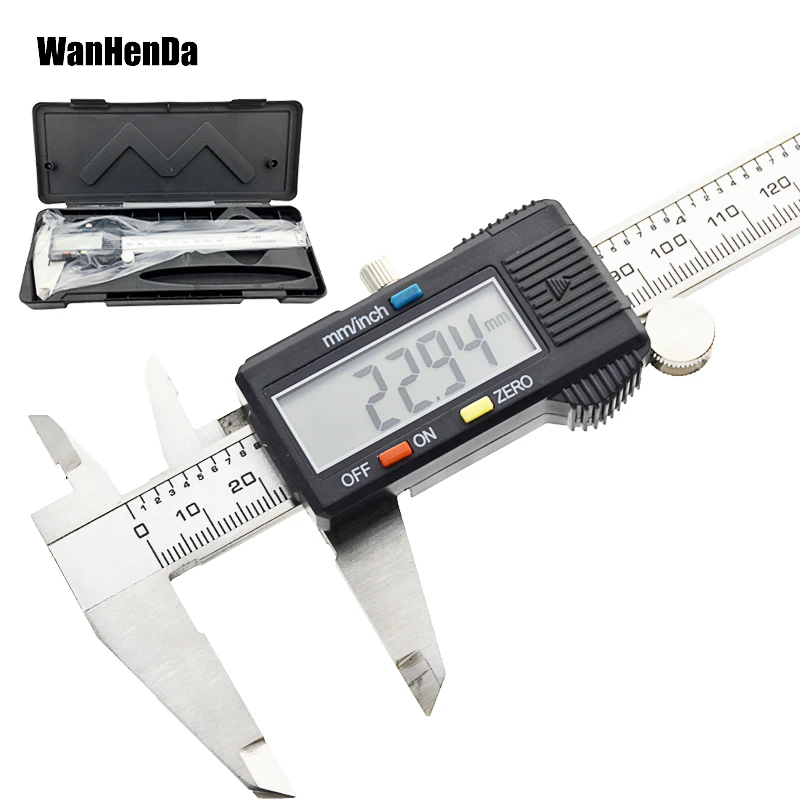 Electronic Digital Vernier Caliper 150mm Stainless Steel Rule Gauge Micrometer 6 Inch LCD Measuring Ruler Tool caliper
Electronic Digital Vernier Caliper 150mm Stainless Steel Rule Gauge Micrometer 6 Inch LCD Measuring Ruler Tool caliper
