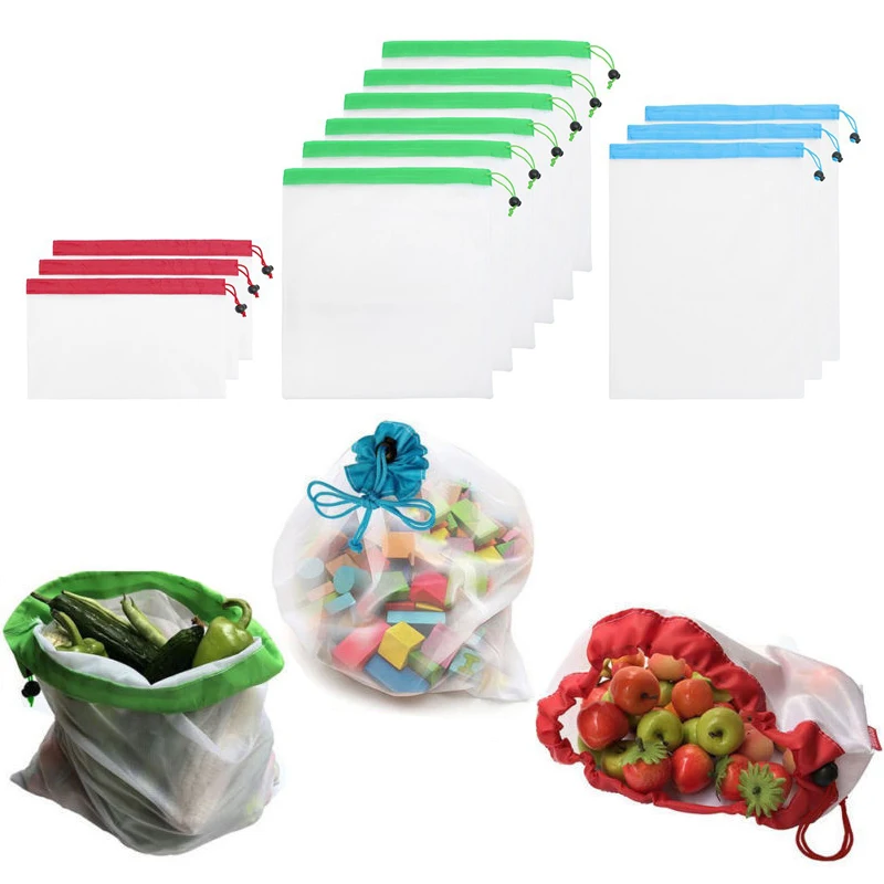 5Pcs/Set Polyester Storage Bags Eco-friendly Reusable Bag Recycle Fruit Vegetables Bags String Storage Grocery Bag Food 8A0712
5Pcs/Set Polyester Storage Bags Eco-friendly Reusable Bag Recycle Fruit Vegetables Bags String Storage Grocery Bag Food 8A0712