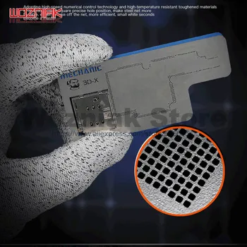 Woznaik for iphone X 3D-Xplus mainboard Layered Degumming Maintenance table High temperature resistant 3D steel Net Tin mesh 
Woznaik for iphone X 3D-Xplus mainboard Layered Degumming Maintenance table High temperature resistant 3D steel Net Tin mesh