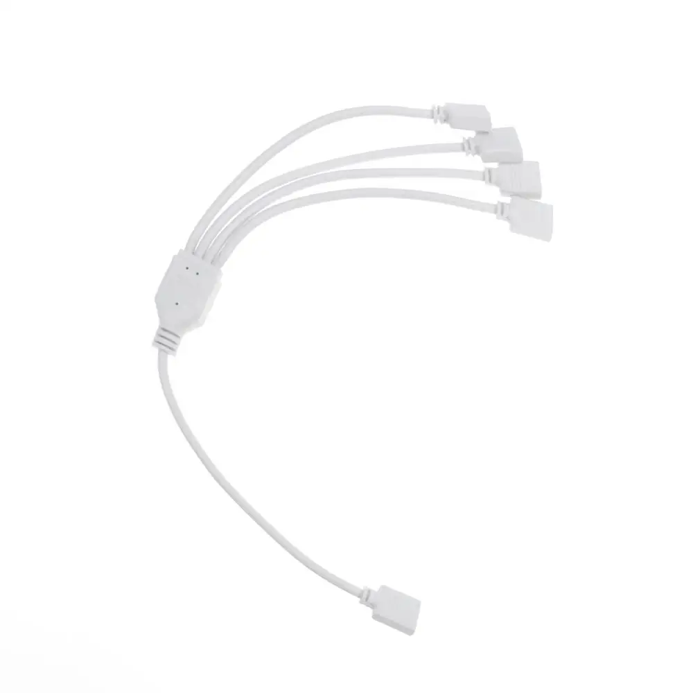 4 Pin 5 Pin RGB RGBW Connector 1 to 2 3 4 Wire extension Cable For 5050 3528 Led Strip Light Male female Splitter wire
4 Pin 5 Pin RGB RGBW Connector 1 to 2 3 4 Wire extension Cable For 5050 3528 Led Strip Light Male female Splitter wire