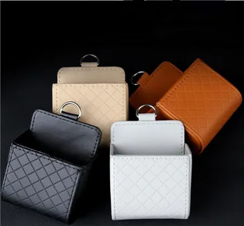 PU Leather Car Outlet Air Vent Trash Box Auto Mobile Phone Holder Bag Pouch Organizer Hanging Box for Car Supplies Car Styling
PU Leather Car Outlet Air Vent Trash Box Auto Mobile Phone Holder Bag Pouch Organizer Hanging Box for Car Supplies Car Styling