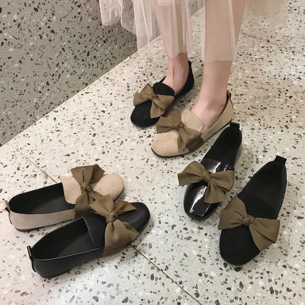 Spring single shoes female 2019 new fashion wild flat small leather shoes bow shoes
Spring single shoes female 2019 new fashion wild flat small leather shoes bow shoes