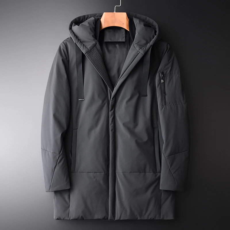 Minglu Medium Style Duck Down Jacket Men Plus Size 4xl Windproof Warm Hooded Men Jackets And Coats Luxury Thick Down Coats Mens
Minglu Medium Style Duck Down Jacket Men Plus Size 4xl Windproof Warm Hooded Men Jackets And Coats Luxury Thick Down Coats Mens