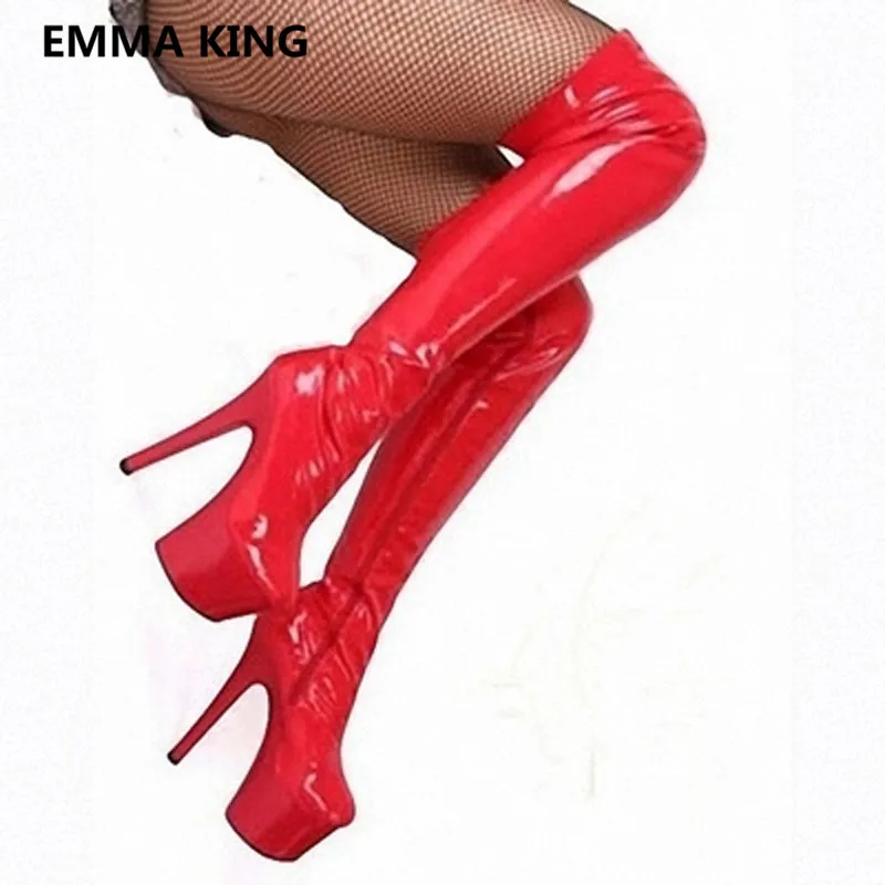 2019 New Platform Women Over The Knee Boots Round Toe Sexy 15cm Stiletto High Heels Shoes Woman Thigh High Motorcycle Boot Mujer
2019 New Platform Women Over The Knee Boots Round Toe Sexy 15cm Stiletto High Heels Shoes Woman Thigh High Motorcycle Boot Mujer