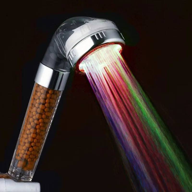 Automatic LED Light Shower Head Small Nozzle Temperature Control Color Phototherapy Anion Spa Bath Shower Head Bathroom Tools
Automatic LED Light Shower Head Small Nozzle Temperature Control Color Phototherapy Anion Spa Bath Shower Head Bathroom Tools