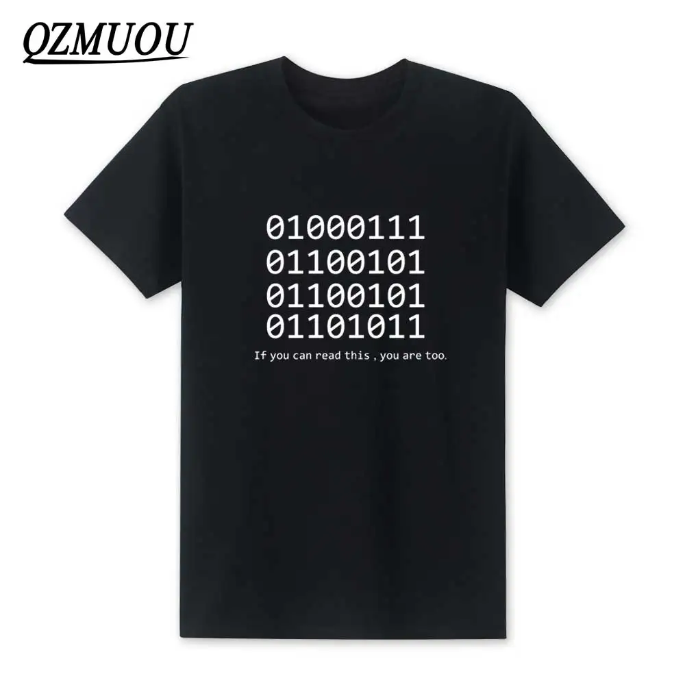 2019 New Summer Fashion Men Binary Bit T-shirt ASCLL Men Short Sleeve T Shirts Men Cotton Java Programmer Geek Tops Tees XS-XXL
2019 New Summer Fashion Men Binary Bit T-shirt ASCLL Men Short Sleeve T Shirts Men Cotton Java Programmer Geek Tops Tees XS-XXL