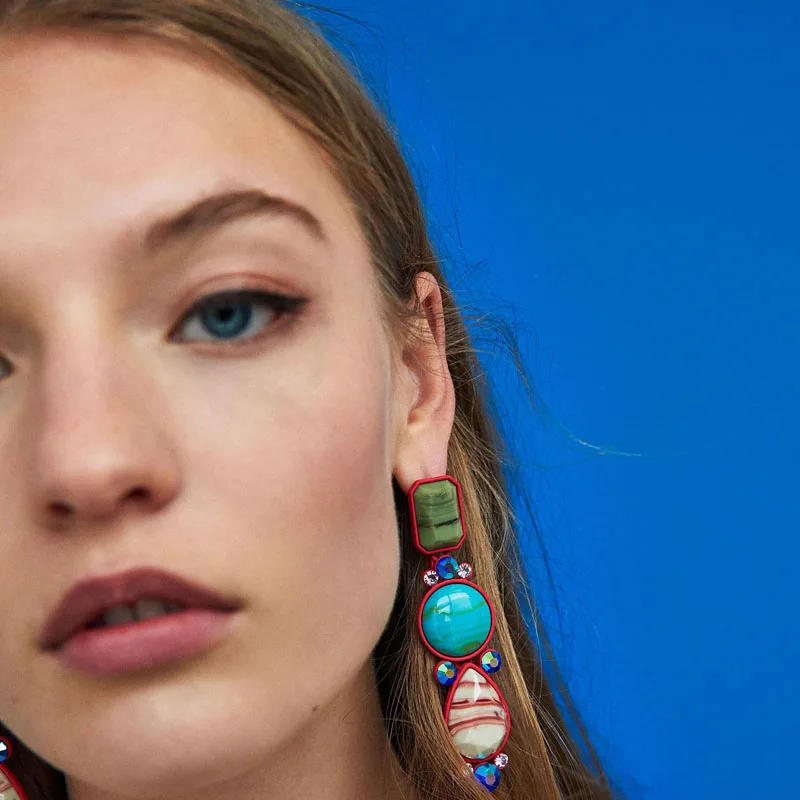 Girlgo 2018 Hot Sale Za Semi precious Stone Earrings For Women Trendy Vintage Geometric Statement Drop Earrings wholesale Bijoux
Girlgo 2018 Hot Sale Za Semi precious Stone Earrings For Women Trendy Vintage Geometric Statement Drop Earrings wholesale Bijoux