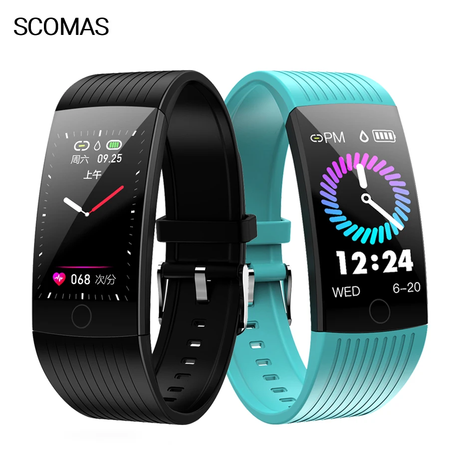 SCOMAS 1.14"IPS Color Screen Smart Band IP67 Waterproof Wristband Heart Rate Blood Pressure Fitness Tracker Smart Bracelet
SCOMAS 1.14"IPS Color Screen Smart Band IP67 Waterproof Wristband Heart Rate Blood Pressure Fitness Tracker Smart Bracelet
