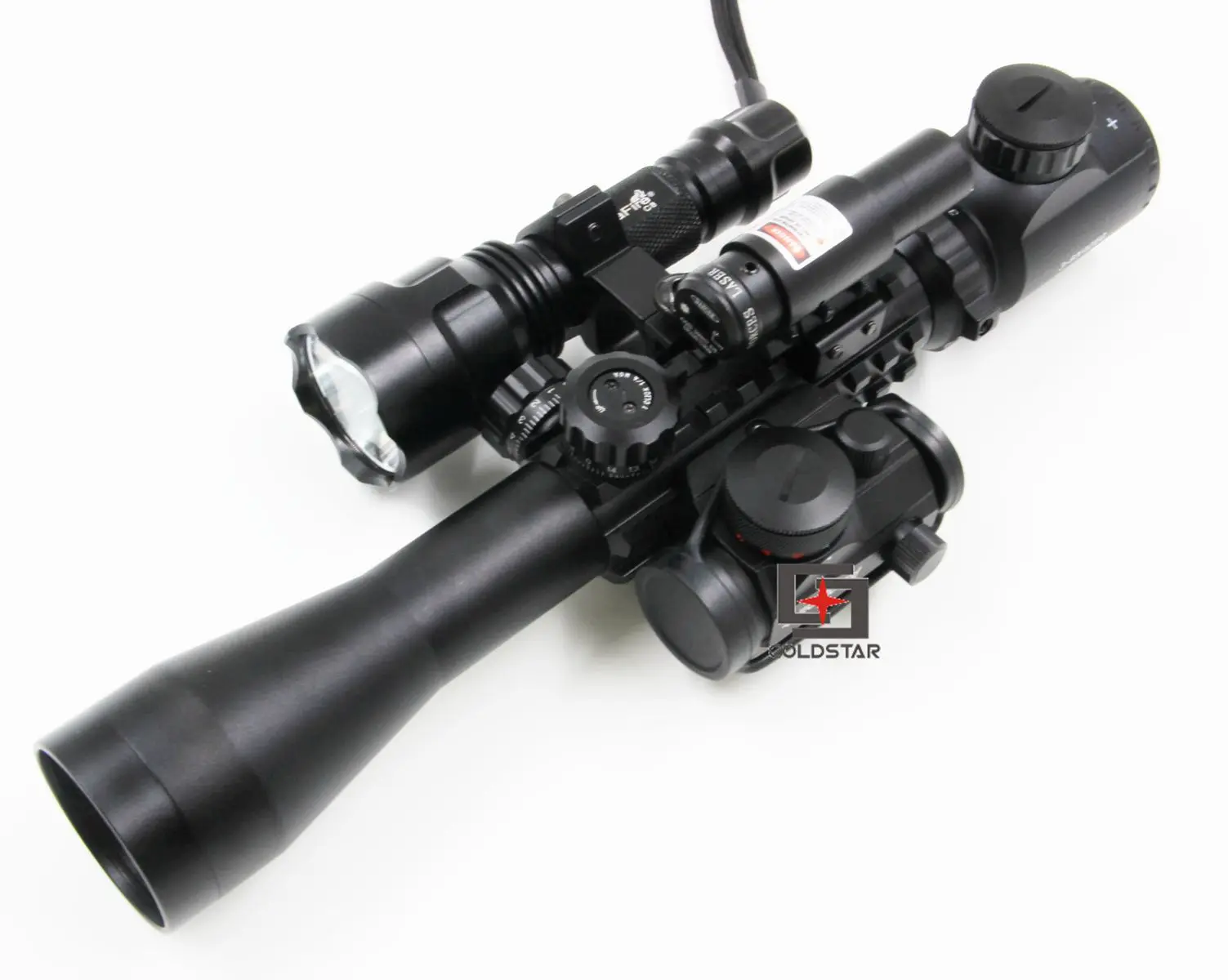 Free Arms Compact Combo 3-9x40EG Rifle Scope w/ Laser & CREE T6 LED Hunting Flashlight 5-Mode C8 Torch Flash Light Free Shipping
Free Arms Compact Combo 3-9x40EG Rifle Scope w/ Laser & CREE T6 LED Hunting Flashlight 5-Mode C8 Torch Flash Light Free Shipping