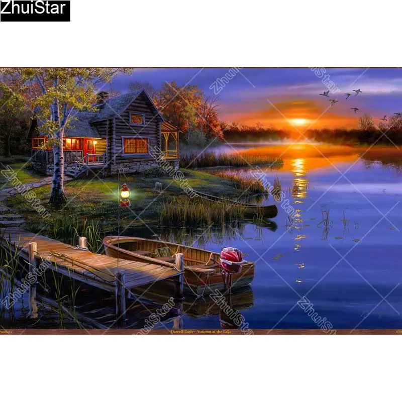 Full Square/5D DIY Diamond Painting "Sunset House" Embroidery Cross Stitch Mosaic Home Decor Gift CJ11
Full Square/5D DIY Diamond Painting "Sunset House" Embroidery Cross Stitch Mosaic Home Decor Gift CJ11