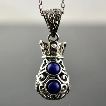 China bags 925 Silver Natural Lapis Inlay openwork pendant pendant retro Tibetan Silver
China bags 925 Silver Natural Lapis Inlay openwork pendant pendant retro Tibetan Silver