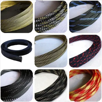 5m high quality 14mm colour Cable Sleeve Wire Protection PET Cable Sleeves wire cable Braided PET Sleeve
5m high quality 14mm colour Cable Sleeve Wire Protection PET Cable Sleeves wire cable Braided PET Sleeve
