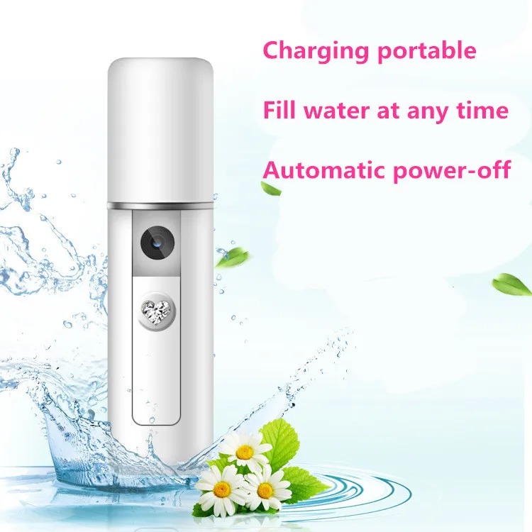 Explosion models cold spray beauty water meter USB rechargeable portable Nano sprayer handheld steam face facial humidifier
Explosion models cold spray beauty water meter USB rechargeable portable Nano sprayer handheld steam face facial humidifier