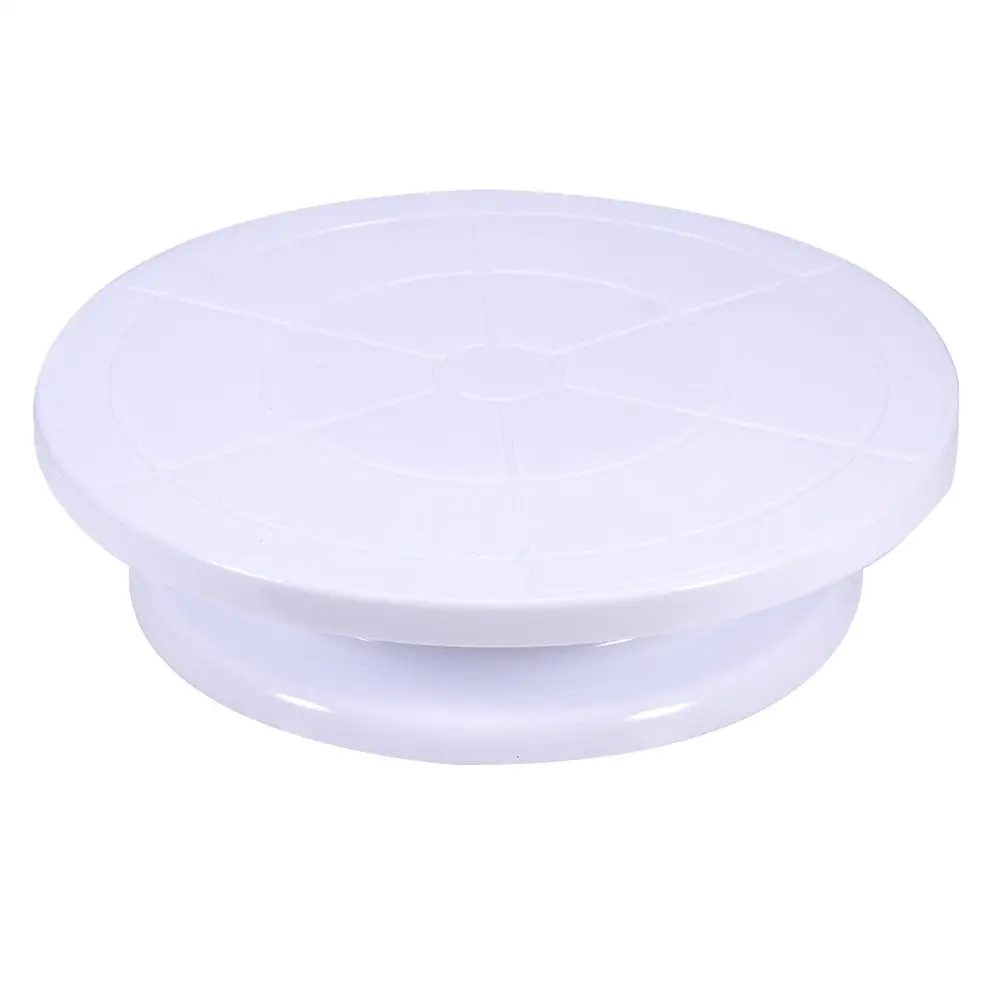 Kitchen Cake Decorating Icing Rotating Turntable Cake Stand Plastic Fondant Baking Tool DIY Anti-skid Round Rotary Table
Kitchen Cake Decorating Icing Rotating Turntable Cake Stand Plastic Fondant Baking Tool DIY Anti-skid Round Rotary Table