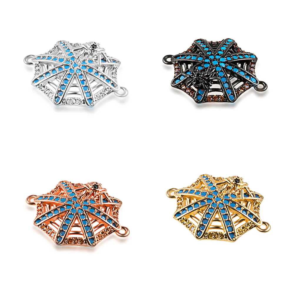 Wholesale Copper Cubic Zirconia DIY Round Beads Spider web Beads Charms for Bracelet Jewelry Making
Wholesale Copper Cubic Zirconia DIY Round Beads Spider web Beads Charms for Bracelet Jewelry Making