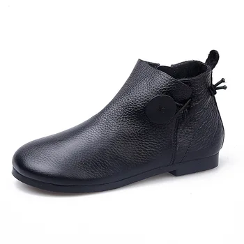 6066-8 New Handmade Vintage Bare Boots Women Soft Leather Boots Female Fall Single Boots Comfortable Women's Shoes
6066-8 New Handmade Vintage Bare Boots Women Soft Leather Boots Female Fall Single Boots Comfortable Women's Shoes