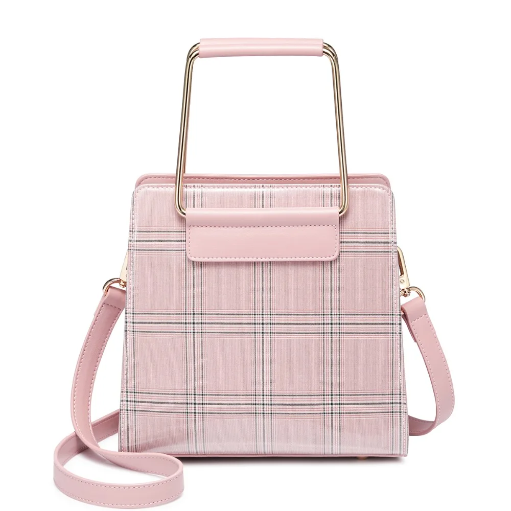 Brand Women's PU Leather Handbags Ladies Fashion Plaid Tote Purse Female Flap Elegant Plaid Crossbody Bags
Brand Women's PU Leather Handbags Ladies Fashion Plaid Tote Purse Female Flap Elegant Plaid Crossbody Bags