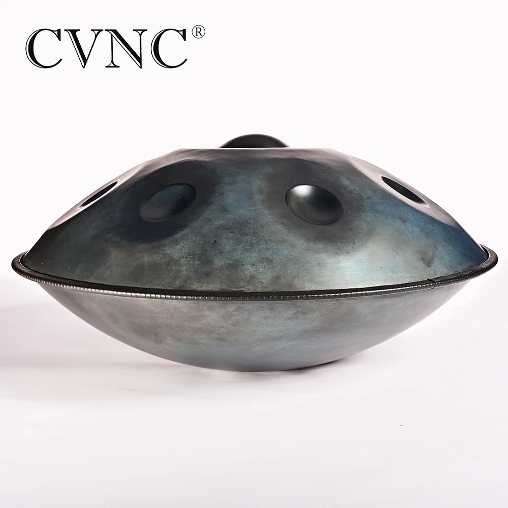 CVNC New Harmonic Handpan Gray Color 9 Note Steel Tongue Percussion Drum 21.65 Inch(55cm) Hand Drum Hand Pan Hanging Bag
CVNC New Harmonic Handpan Gray Color 9 Note Steel Tongue Percussion Drum 21.65 Inch(55cm) Hand Drum Hand Pan Hanging Bag