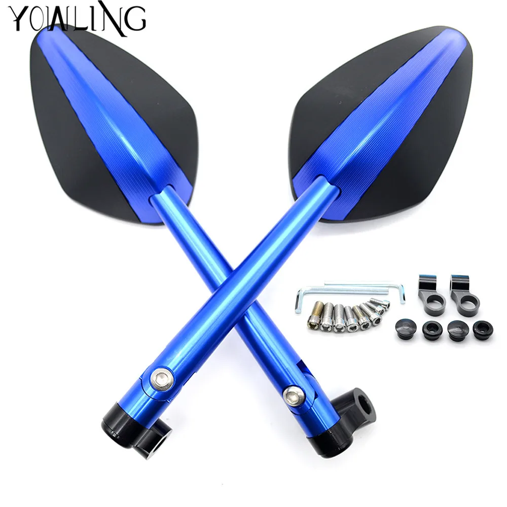Motorcycle rear side mirrors Aluminium CNC Rearview Mirrors For Honda HORNET 250 600 900 CB400 VTEC400 CB-1 VTR250 CBR500R CB500
Motorcycle rear side mirrors Aluminium CNC Rearview Mirrors For Honda HORNET 250 600 900 CB400 VTEC400 CB-1 VTR250 CBR500R CB500