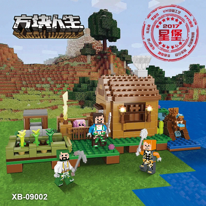 XINGBAO 09002 Minecraft My World Creative MOC Series The Blocks Life Set Children Building Blocks Bricks Boy Toys Model Gifts
XINGBAO 09002 Minecraft My World Creative MOC Series The Blocks Life Set Children Building Blocks Bricks Boy Toys Model Gifts