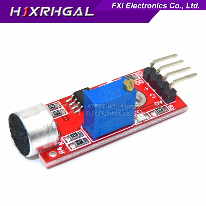 KY-037 New 4pin Voice Sound Detection Sensor Module Microphone Transmitter Smart Robot Car for arduino DIY Ki
KY-037 New 4pin Voice Sound Detection Sensor Module Microphone Transmitter Smart Robot Car for arduino DIY Ki