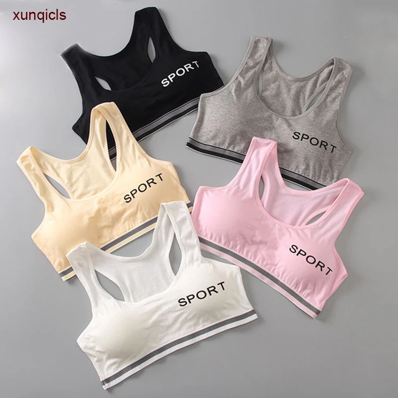 Teenage Girl Training Bra Cotton Teen Girls Underwear Kids Clothing Sports Bra Top with Chest Pad Puberty
Teenage Girl Training Bra Cotton Teen Girls Underwear Kids Clothing Sports Bra Top with Chest Pad Puberty