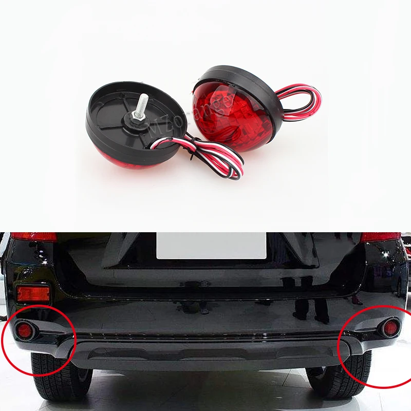 LED Tail Rear Bumper Reflector Light For Toyota Highlander 2009-2011 for Corolla Fortuner Voxy for Mitsubishi ASX Brake Lamp Red
LED Tail Rear Bumper Reflector Light For Toyota Highlander 2009-2011 for Corolla Fortuner Voxy for Mitsubishi ASX Brake Lamp Red