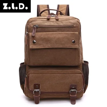 Z.L.D. Original Brand Designer Men's Backpack Portable Computer Backpack Military Travel Bag Large Capacity Junior Student Bag
Z.L.D. Original Brand Designer Men's Backpack Portable Computer Backpack Military Travel Bag Large Capacity Junior Student Bag
