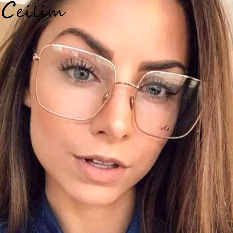Clear Glasses Women Big Square Clear Lens Glasses Spectacles Frame Eyeglasses Fake Glasses Transparent Oculos
Clear Glasses Women Big Square Clear Lens Glasses Spectacles Frame Eyeglasses Fake Glasses Transparent Oculos